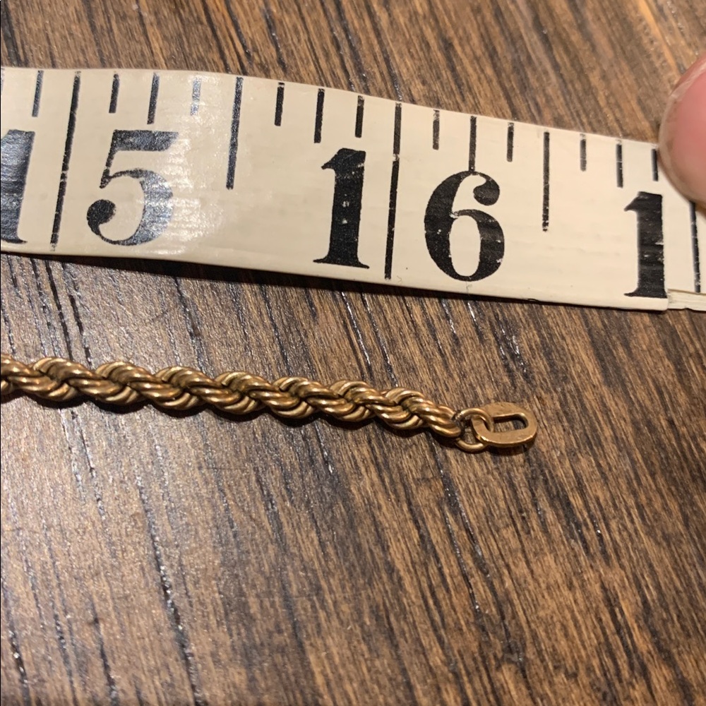 10K Roped Gold Necklace - Picture 5 of 6